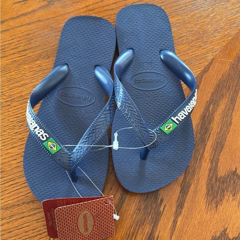 Havianas Girl Sz 3/4 Flip Flops - Picture 2 of 8